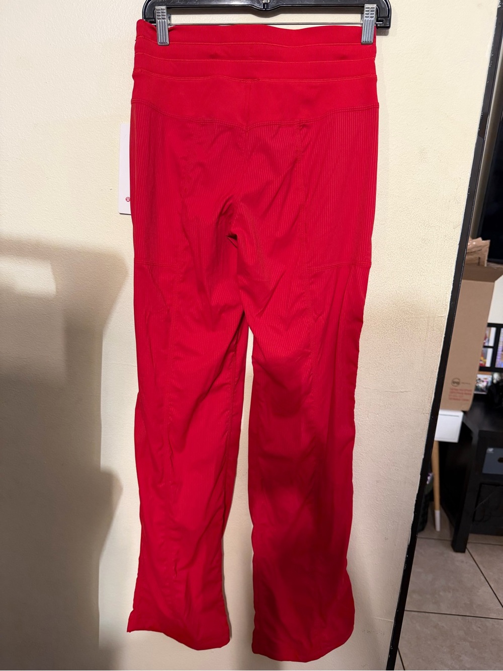 390-Lululemon-Dance Studio Mid-Rise Pant Regular-Oxford Red - Picture 9 of 11